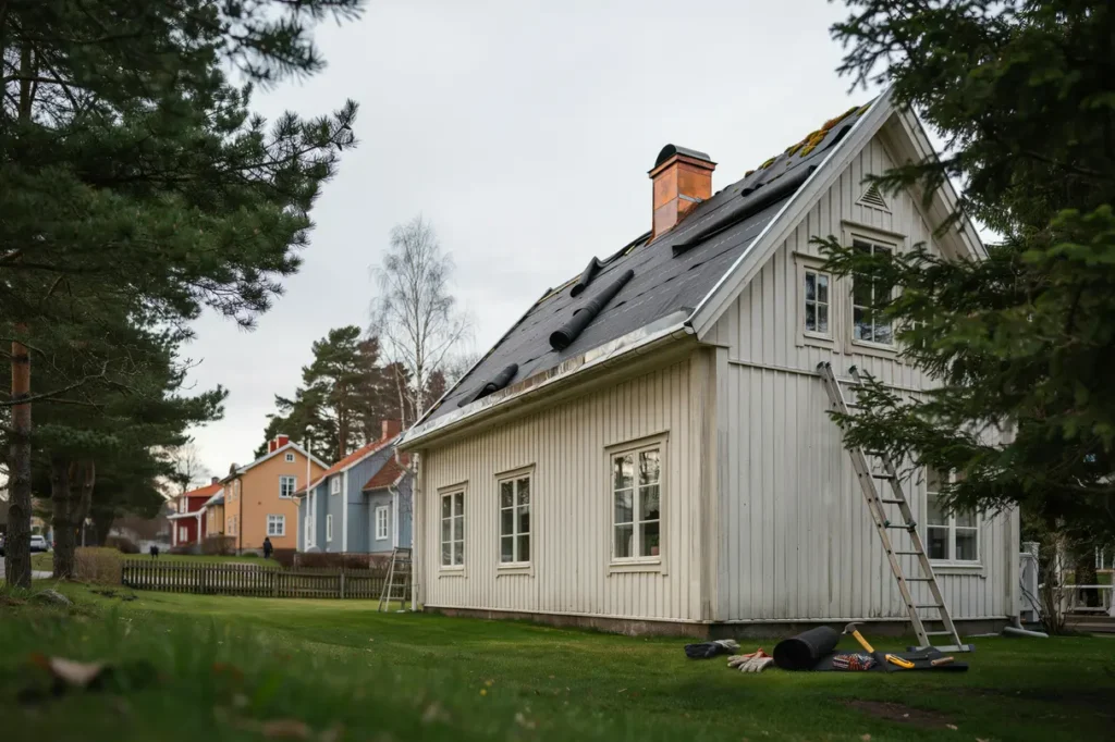 pappl ggning takpapp f r villa gare s f r du ett t tt h llbart och prisv rt tak
