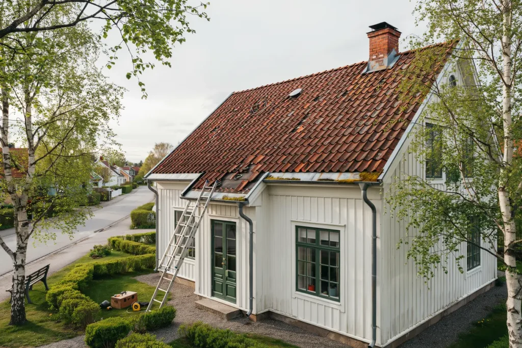 solceller p taket s kontrollerar du om ditt villatak r redo f r installation